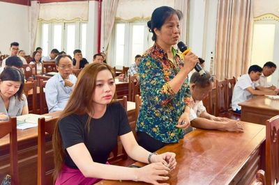 Cử tri phường An Hải kiến nghị nhiều vấn đề về đô thị, môi trường