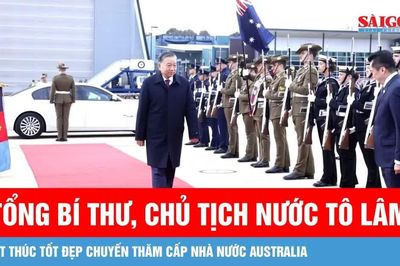 Tổng Bí thư, Chủ tịch nước Tô Lâm kết thúc tốt đẹp chuyến thăm cấp Nhà nước Australia