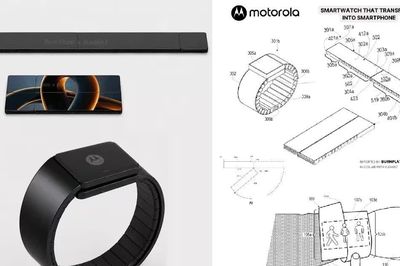 Motorola nhận bằng sáng chế smartwatch biến hình thành điện thoại