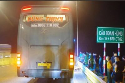 Khởi tố tài xế vụ hành khách thiệt mạng khi xuống xe trên cao tốc