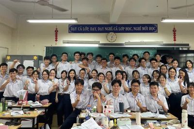 Một lớp học ở TPHCM có 46/47 học sinh đậu vào các trường Y top đầu