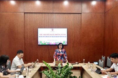 Đẩy nhanh tiến độ xây dựng Luật về Văn bản quy phạm pháp luật
