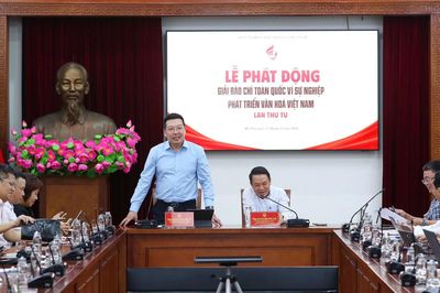 Giải báo chí 'Vì sự nghiệp phát triển Văn hóa Việt Nam'