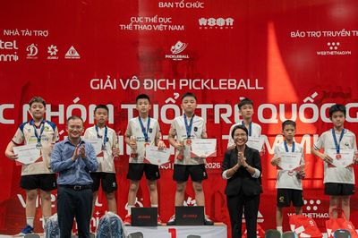'Săn' sao nhí nổi bật ở giải Pickleball các nhóm tuổi trẻ quốc gia 2026
