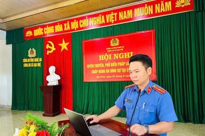 Tuyên truyền pháp luật cho người chấp hành án hình sự tại cộng đồng