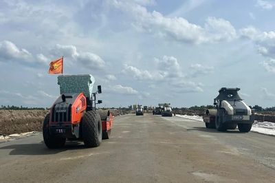Thiếu nguồn vật liệu, dự án cao tốc Ninh Bình-Hải Phòng có tiến độ rất chậm