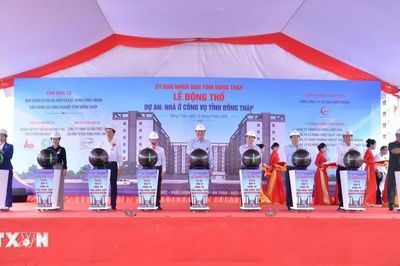 Đồng Tháp xây 285 căn hộ công vụ cho các cán bộ được điều động