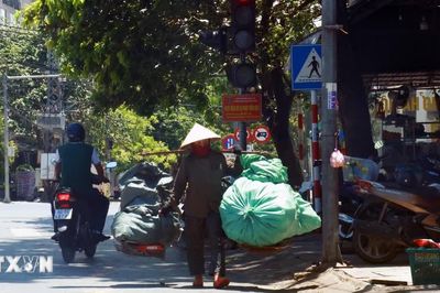 Nhọc nhằn mưu sinh giữa nắng nóng gay gắt ở Quảng Trị