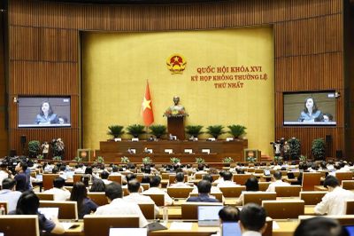 Ngày 12/8, Quốc hội thảo luận về dự án đầu tư xây dựng đường Vành đai 5 - Vùng Thủ đô