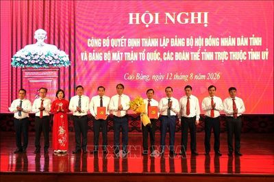 Tỉnh đầu tiên thành lập đồng thời hai Đảng bộ theo Quy định mới