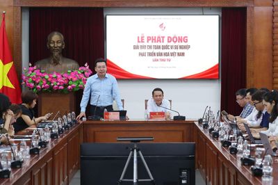 Phát động Giải Báo chí toàn quốc 'Vì sự nghiệp phát triển Văn hóa Việt Nam' năm 2026