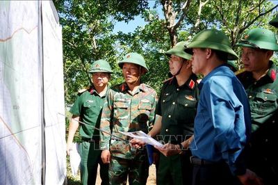 Tìm kiếm hài cốt liệt sĩ hy sinh trong trận đánh căn cứ Cồn Tiên