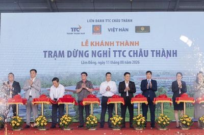 TTC Châu Thành: Điểm dừng nghỉ hiện đại trên tuyến cao tốc Vĩnh Hảo - Phan Thiết chính thức khánh thành