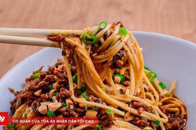 Mì Dan Dan nổi tiếng của Tứ Xuyên