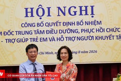 Bổ nhiệm Giám đốc Trung tâm Điều dưỡng, Phục hồi chức năng - Trợ giúp trẻ em và Hỗ trợ người khuyết tật