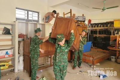 Đồn Biên phòng Yên Khương chung sức vì học sinh vùng biên