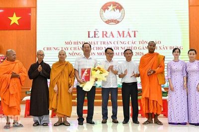 Hòn Đất ra mắt mô hình phối hợp với các tôn giáo chăm lo người nghèo