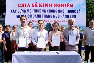 Đà Nẵng thúc đẩy xây dựng môi trường du lịch không khói thuốc