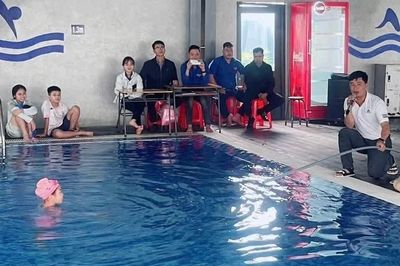 50 thanh thiếu nhi phường Hội Phú được trang bị kỹ năng phòng, chống tai nạn đuối nước