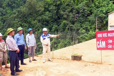 Lào Cai: Kiểm tra công tác quản lý, vận hành hồ Thủy điện Mí Háng Tầu