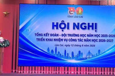 Tỉnh đoàn Lào Cai tổng kết công tác Đoàn - Đội trường học năm học 2025 - 2026