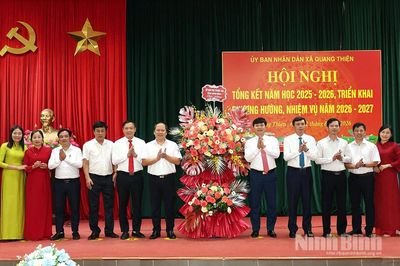 Xã Quang Thiện phấn đấu hoàn thành tốt nhiệm vụ năm học 2026-2027