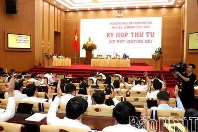 Kỳ họp thứ Tư, HĐND tỉnh Phú Thọ khóa XX: Thông qua 10 nghị quyết quan trọng