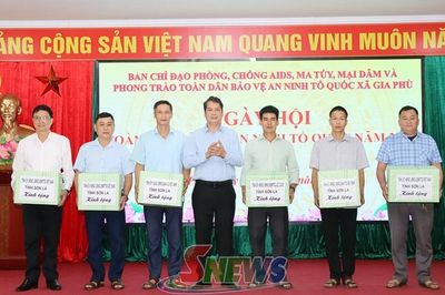 Ngày hội Toàn dân bảo vệ an ninh Tổ quốc tại xã Gia Phù