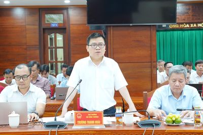 Thứ trưởng Trương Thanh Hoài làm việc với tỉnh Đắk Lắk về phát triển công nghiệp, năng lượng