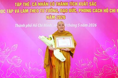 Đại đức Thích Minh Nghi: Cá nhân điển hình học tập và làm theo tư tưởng, đạo đức, phong cách Hồ Chí Minh