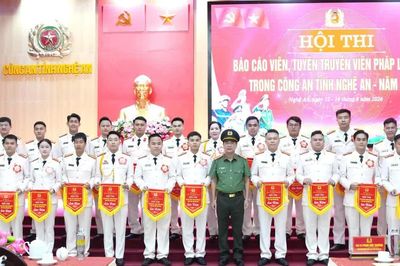 Sôi nổi Hội thi báo cáo viên, tuyên truyền viên pháp luật giỏi năm 2026