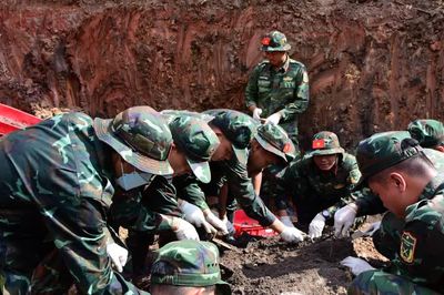 Đã quy tập được 293 bộ hài cốt liệt sĩ tại Công viên Lê Thị Riêng