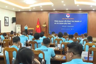Hội thảo công tác pháp lý và tư cách cầu thủ năm 2026