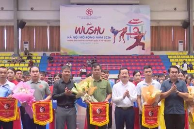 Khởi tranh giải Wushu Hà Nội mở rộng 2026