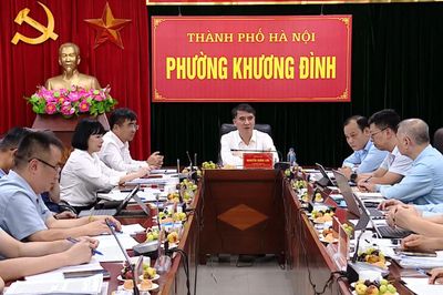 Phường Khương Đình tập trung kiện toàn bộ máy, nâng cao chất lượng cán bộ