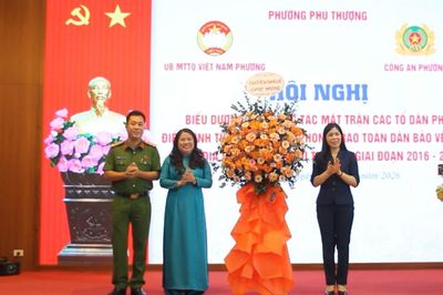 Phú Thượng biểu dương điển hình bảo vệ an ninh Tổ quốc