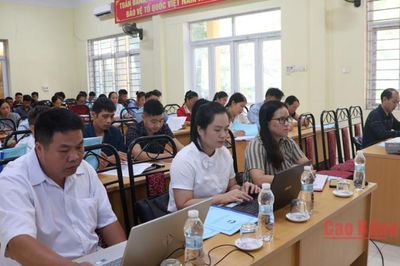 Tập huấn xây dựng nông thôn mới cho 65 hội viên