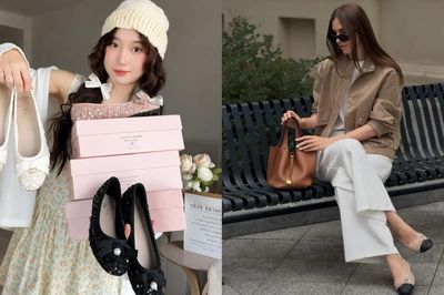 Giày đính nơ đang 'hot' trở lại: Chọn kiểu và phối sao cho không bị 'sến'?