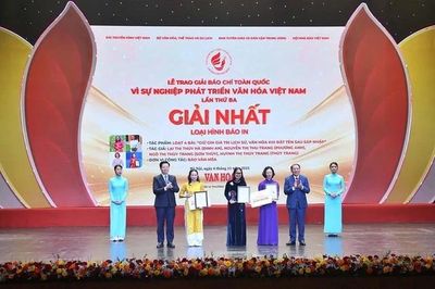 Giải Báo chí toàn quốc 'Vì sự nghiệp phát triển văn hóa Việt Nam' lần thứ Tư: Không xét tác phẩm do AI tạo hoàn toàn