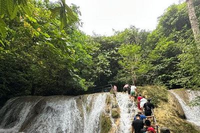 Thác Khuổi Nhi - 'viên ngọc xanh' trên tuyến du lịch Hà Nội - Tuyên Quang