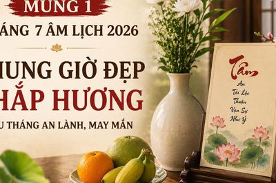 3 khung giờ đẹp thắp hương mùng 1 tháng 7 âm lịch 2026 và điều gia chủ nên lưu ý để cả tháng tài lộc