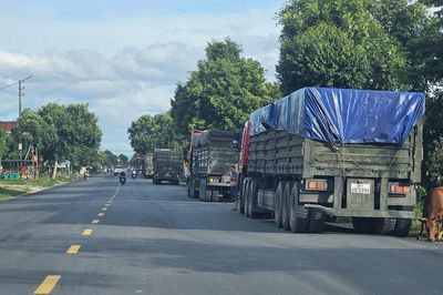 Huế phân luồng giao thông Quốc lộ 49, đơn vị vận chuyển than phải có biên bản cam kết với tài xế