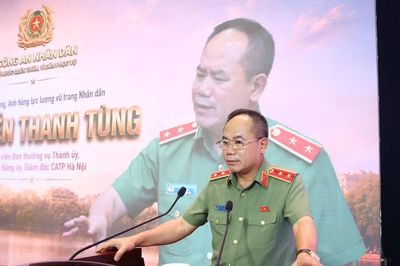 Trung tướng Nguyễn Thanh Tùng - Giám đốc CATP Hà Nội: 'An ninh Thủ đô phải hoàn thành xuất sắc những sứ mệnh mới'