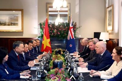 Tổng Bí thư, Chủ tịch nước Tô Lâm hội đàm với Thủ tướng New Zealand