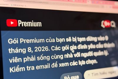 Sai lầm khi mua gói YouTube gia đình