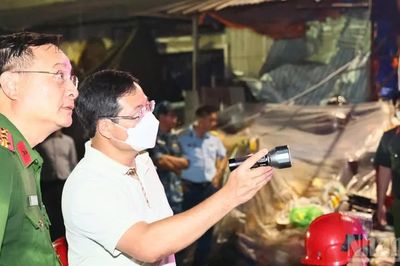 Đồng Nai: Xác định nguyên nhân vụ cháy khu vực chợ Biên Hòa