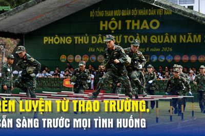 Rèn luyện từ thao trường, sẵn sàng trước mọi tình huống