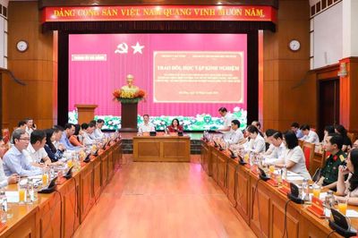 Thành phố Đà Nẵng và TP Hồ Chí Minh chia sẻ cách làm hay trong công tác dân vận