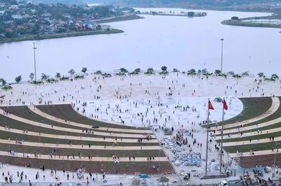 Thông tin mới vụ quảng trường lớn nhất khu vực Tây Nguyên vừa khánh thành đã bị nứt