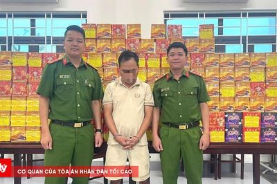 Bắt đối tượng mua bán hơn 252kg pháo nổ